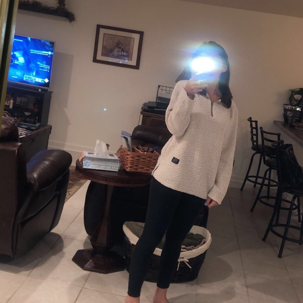 zaful fluffy pullover :)
